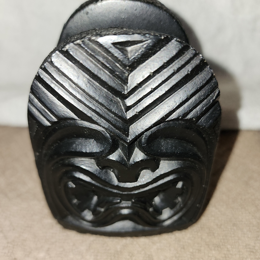 Hawaiian CoCo Joe Tiki Lava Signed and Numbered Napkin Holder